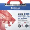 Mini Αλυσοπρίονο Μπαταρίας 16.8V με 2 Μπαταρίες Li-Ion & Βαλίτσα Μεταφοράς