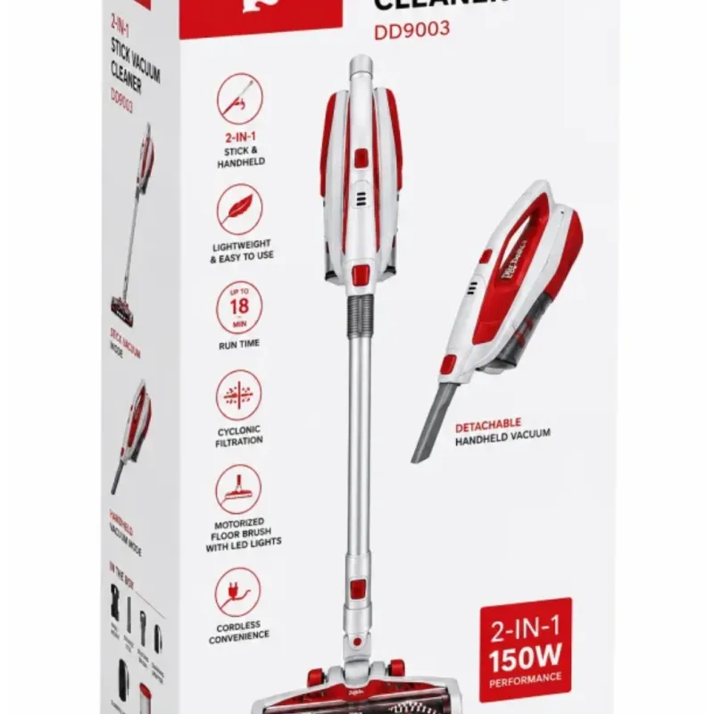 Dirt Devil DD902 Ασύρματη Ηλεκτρική Σκούπα Stick 2 σε 1