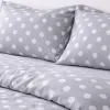Σετ Σεντόνια Υπέρδιπλα 4 Τεμαχίων 240x260cm Βαμβακοσατέν 300TC ΓκρίΠουά