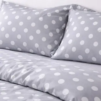 Σετ Σεντόνια Υπέρδιπλα 4 Τεμαχίων 240x260cm Βαμβακοσατέν 300TC ΓκρίΠουά