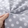 Σετ Σεντόνια Υπέρδιπλα 4 Τεμαχίων 240x260cm Βαμβακοσατέν 300TC ΓκρίΠουά