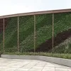 Διακοσμητική Συνθετική Φυλλωσιά Τοίχου 100x100cm με UV Προστασία για Εσωτερικούς & Εξωτερικούς Χώρους