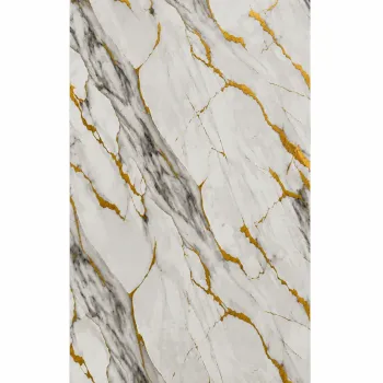 Πάνελ PVC Μαρμάρου Calacatta Gold Prestige Glossy 122x244cm (3mm)