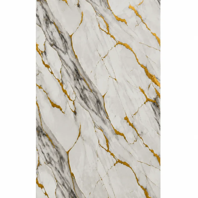 Πάνελ PVC Μαρμάρου Calacatta Gold Prestige Glossy 122x244cm (3mm)
