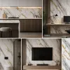 Πάνελ PVC Μαρμάρου Calacatta Gold Prestige Glossy 122x244cm (3mm)