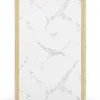 Πάνελ PVC Μαρμάρου White Gold Greek Glossy 122x244cm 3mm για Επένδυση Τοίχου