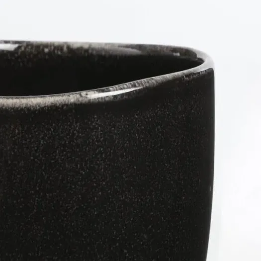 Σετ Σερβίτσιο Φαγητού 16 Τεμαχίων Κεραμικό Stoneware Μαύρο για 4 Άτομα