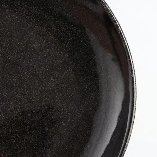 Σετ Σερβίτσιο Φαγητού 16 Τεμαχίων Κεραμικό Stoneware Μαύρο για 4 Άτομα