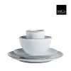 Σετ Σερβίτσιο Φαγητού 16 Τεμαχίων Κεραμικό Stoneware Γκρι για 4 Άτομα
